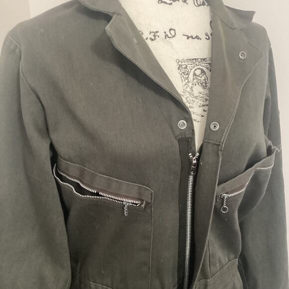 Vintage Dickies Grunge Distressed Work Jumpsuit Mechanic Coveralls Stained Torn - Picture 3 of 16